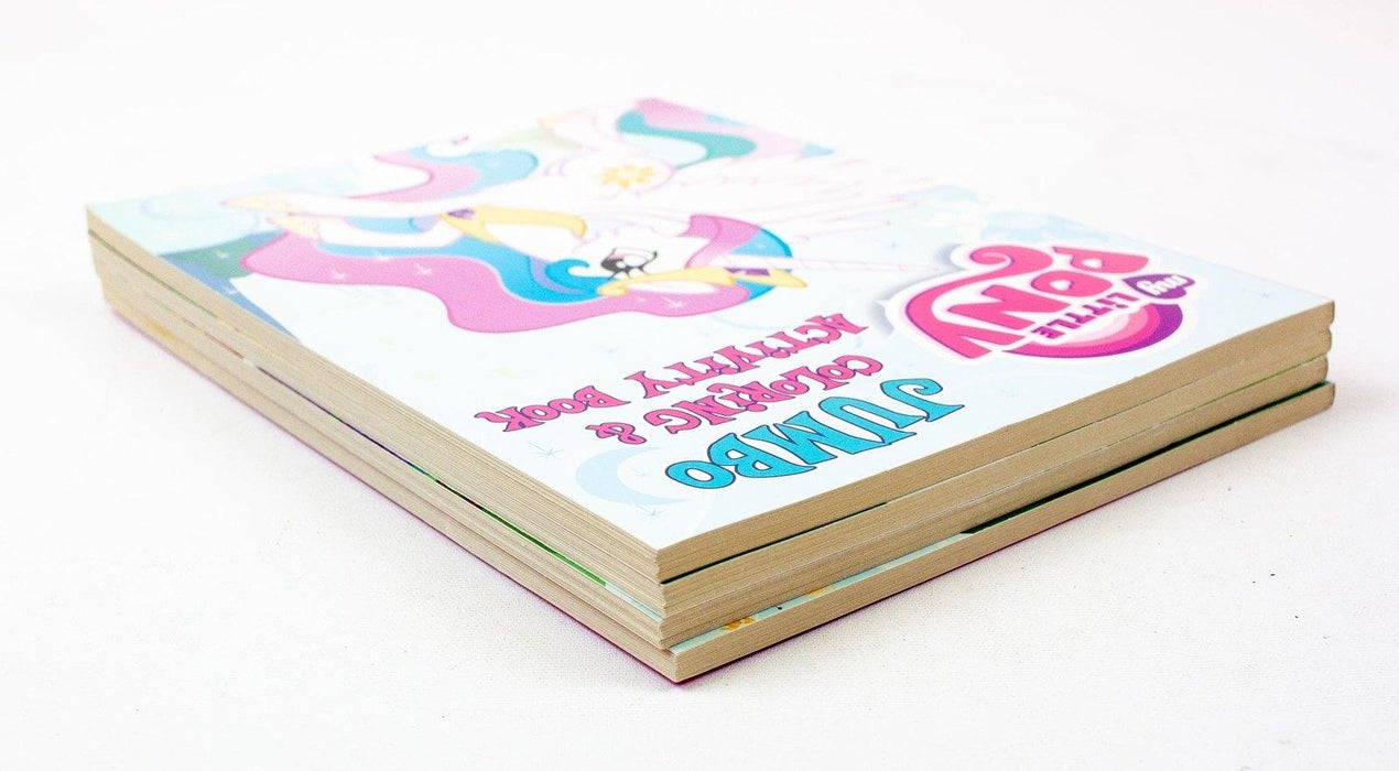 My Little Pony: Big Coloring and Activity Books - QTY 4 | USED 7