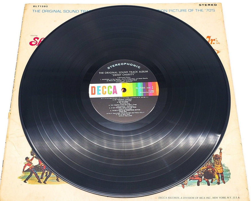 Shirley MacLaine & Sammy Davis Jr. Sweet Charity 33 RPM LP Record Decca 1969 A 5