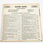 Xavier Cugat Come To The Mardi Gras 45 RPM EP Record Columbia 1957 B-2510 2
