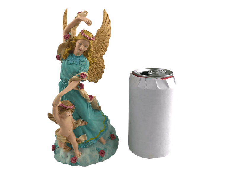 House of Lloyd Figurine Angel Cloud Dancing Christmas Around the World Cherub 7