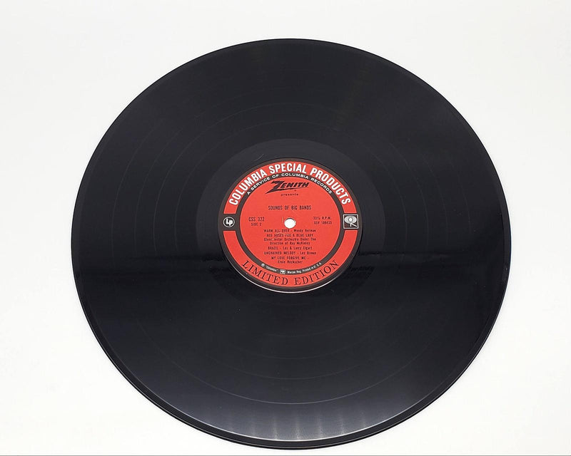 Sounds of Big Bands LP Record Columbia Les Brown, Larry Elgart, Glenn Miller 5