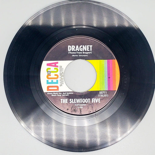 The Slewfoot Five Swanee River / Dragnet Record 45 RPM Single 25711 Decca 1967 1