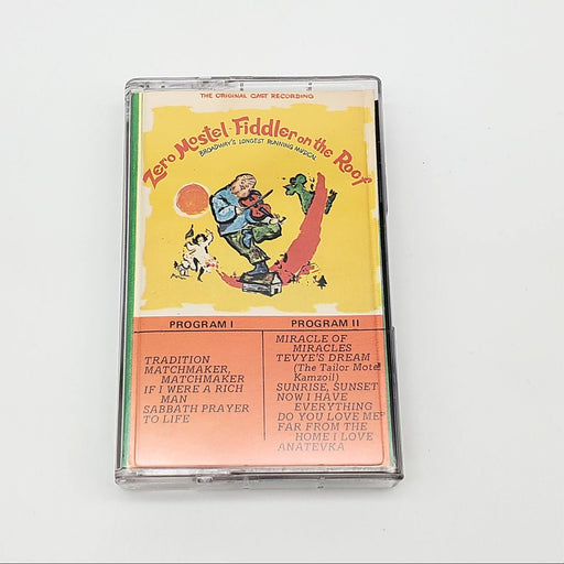 Fiddler On The Roof Original Cast Cassette Tape Album RCA Canadian Import 1