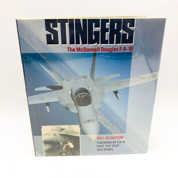 Stingers Hardcover Bill Gunston 1990 1st Edition USAF McDonnell Douglas F/A-18 1