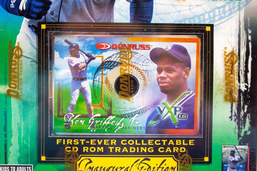 Ken Griffey Jr Trading Card MBA Baseball Donruss VxP 1.0 CD Rom Mariners 1997 2