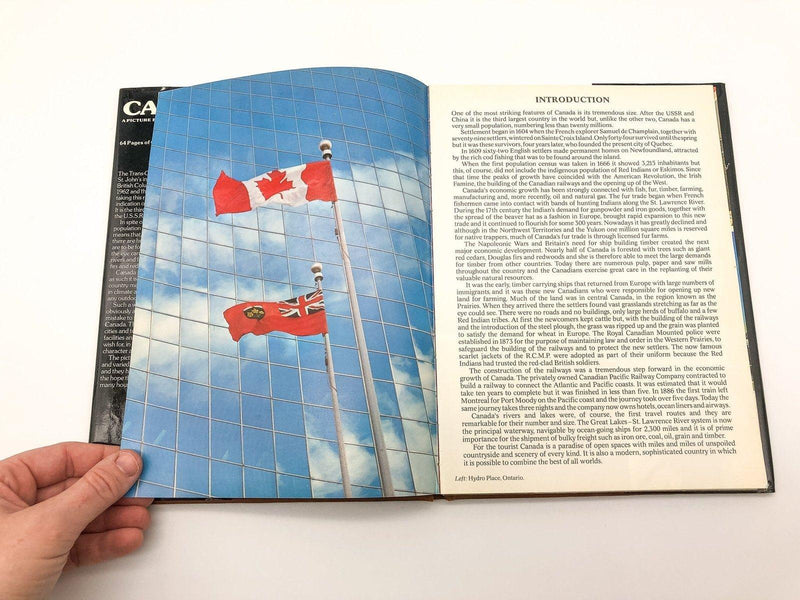 Canada A Picture to Remeber Her By Ted Smart 1978 Crescent HC Canadian History 8