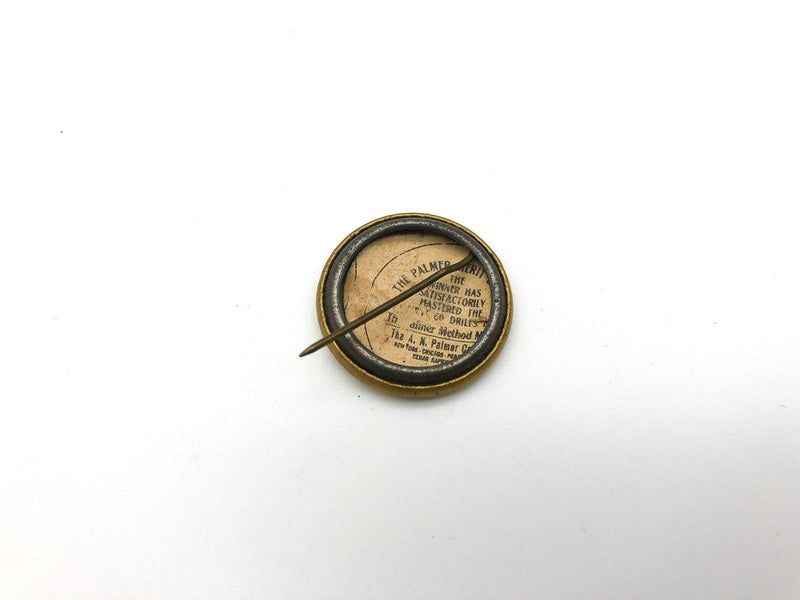 Palmer Method Writing Pinback Button For Merit Award Recognition Winner Pin 5