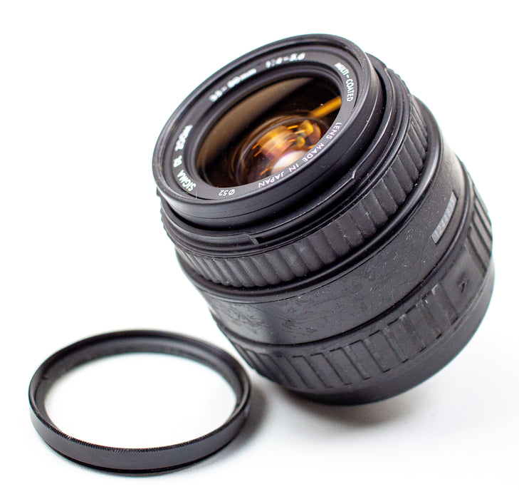 Sigma Auto Focus DL Zoom Lens - 35-80mm, f/4-f/5.6, w/ Tiffen Filter, 1244835