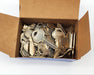 50x Silca RW10R Key Blanks Russwin 5981 Nickel Silver 5 Pin NOS 3