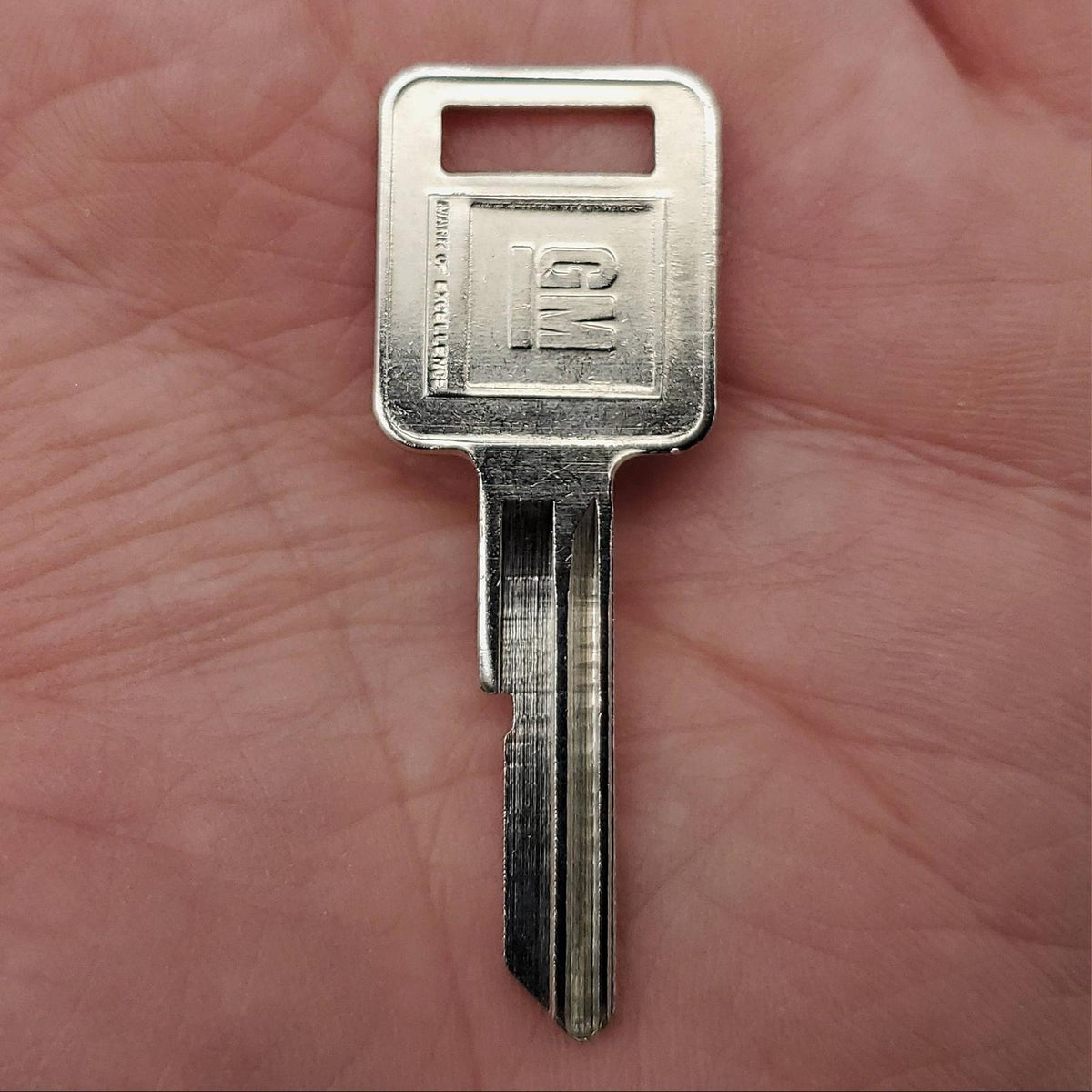 10x Ilco B50G Key Blanks C Keyway Nickel Plated for General Motors Loo ...