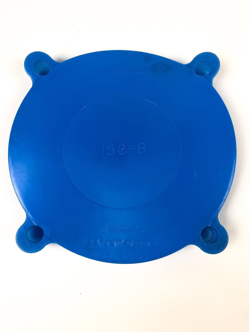 11" Plastic Bolt Hole Studded Flange Protector Alliance Plastic 1508A 2PK 2