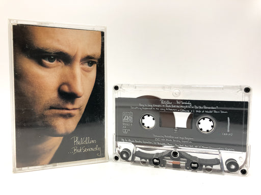 But Seriously Phil Collins Cassette Atlantic 1989 I Wish It Would Rain Down 1