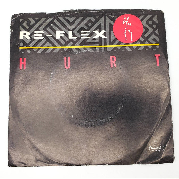 Re-Flex Hurt Single Record Capitol Records 1984 B-5348 Copy 1 1