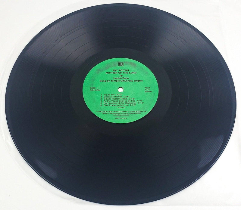 Temple University Singers Joy To You Mother Of The Lord 33 RPM LP Record 1979 2