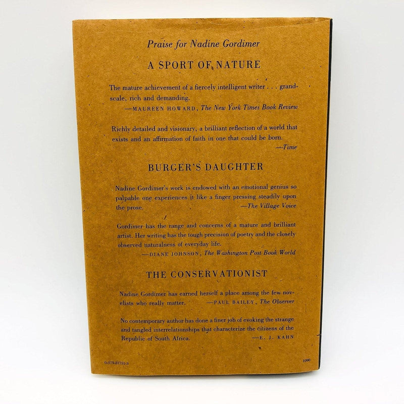 My Sons Story Hardcover Nadine Gordimer 1990 South Africa Political Activist 2