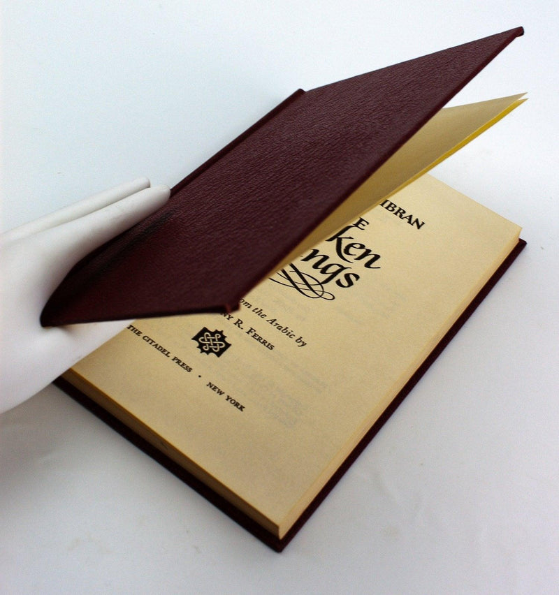 The Broken Wings Kahlil Gibran 1957 - Bound Incorrectly - Backwards/Upside Down 3