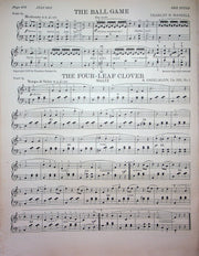 Allegretto Symphony No 3 Op 90 Sheet Music Piano Song J Brahms 1933 Etude Mag 1