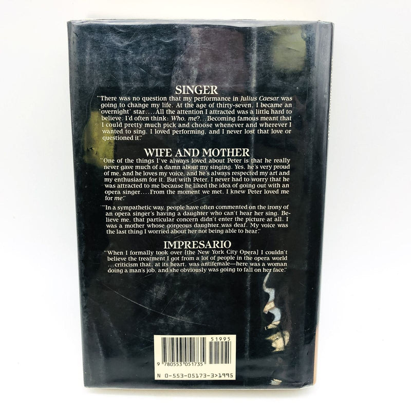 Beverly Hardcover Beverly Sills 1987 American Singer Mother Ambassador 1st Ed Li 2