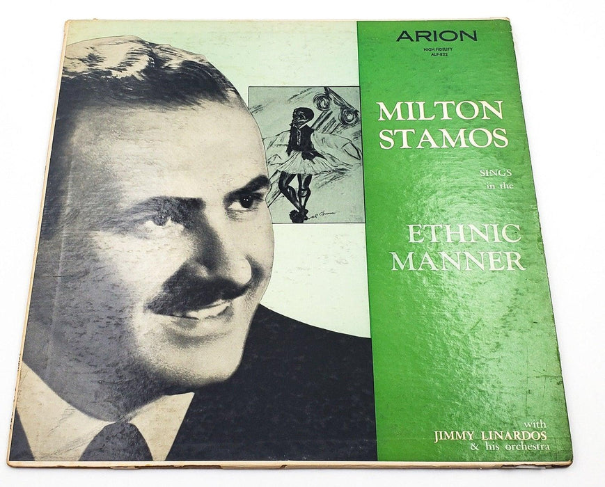 Milton Stamos Sings In The Ethnic Manner 33 RPM LP Record Arion 1