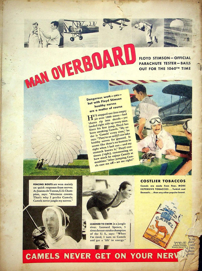 The Family Circle Magazine June 1937 Vol 10 No 25 Vintage Anthropomorphic Ad 3