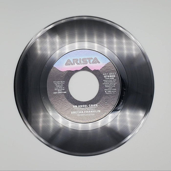 Aretha Franklin Jimmy Lee Single Record Arista 1986 AS1-9557 4