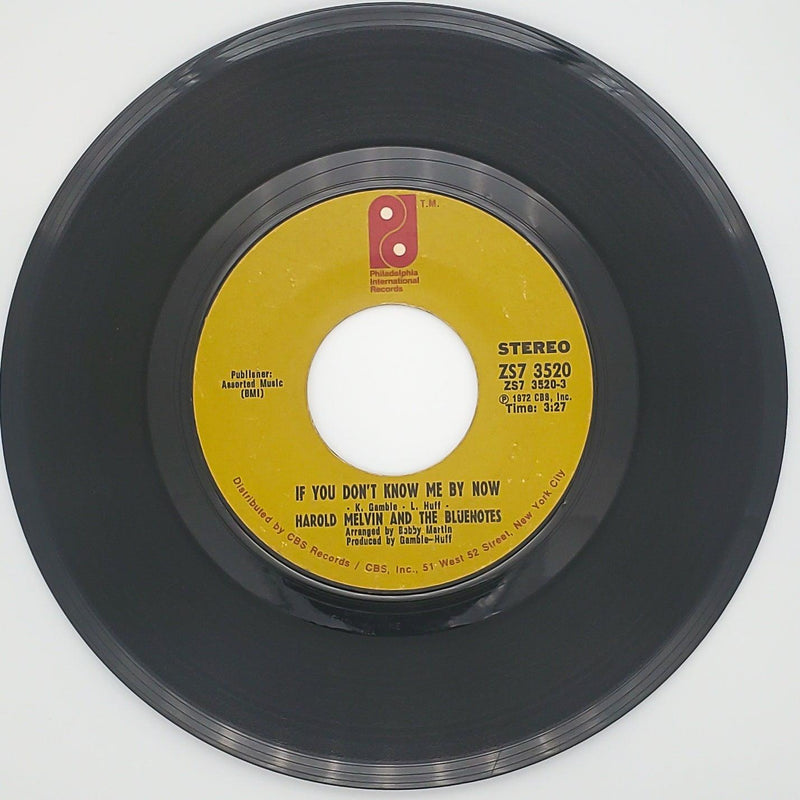 Harold Melvin Let Me Into Your World Record 45 RPM Single Philly 1972 2