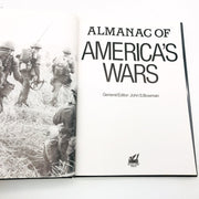 Almanac Of America's Wars Hardcover John S. Bowman 1990 Oversized 1st Edition 7
