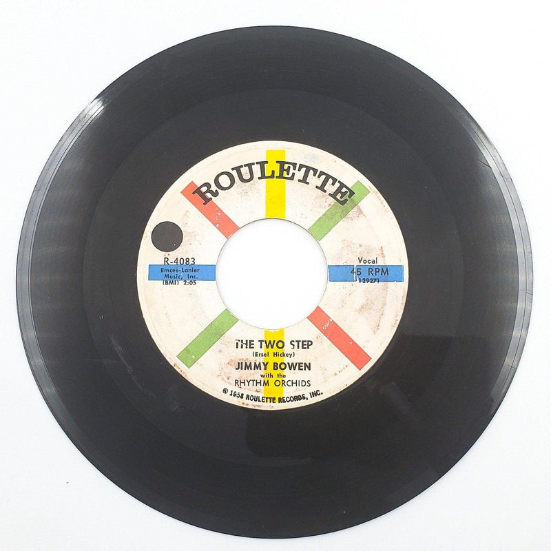 Jimmy Bowen By The Light Of The Silvery Moon 45 RPM Single Record Roulette 1958 2