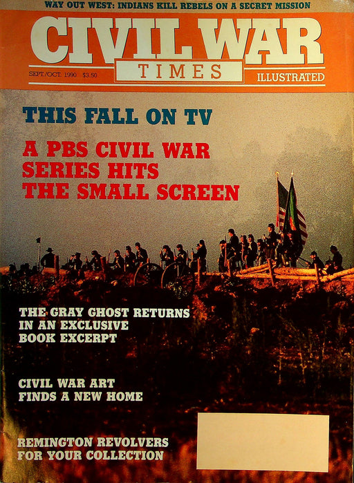 Civil War Times Magazine Sept/Oct 1990 Vol XXIX 4 PBS Civil War Series 1