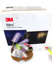 Foam Ear Plugs 100-Pair 3M Corded 32db Hearing Protection Noise Reduction P1001 3