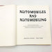 Automobiles And Automobiling Hardcover Pierre Dumont 1965 1st Edit Ami Guichard 7