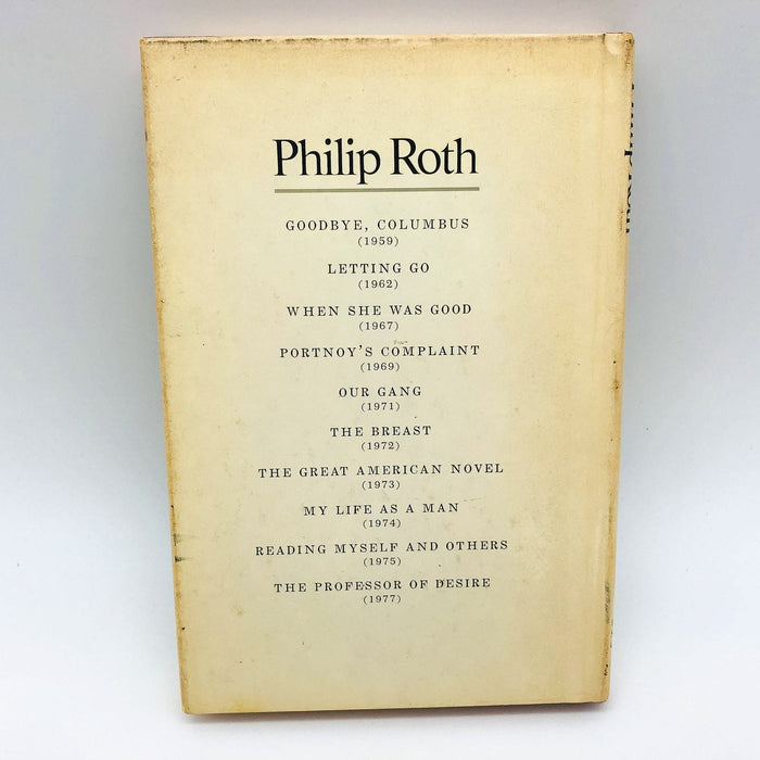 The Professor Of Desire Hardcover Philip Roth 1977 Paradox Male Desire Professor 2