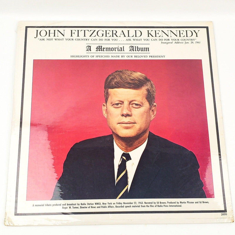 John Fitzgerald Kennedy A Memorial Album Record 33 RPM LP 2099 Premier 1963 NEW 1