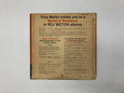 Tony Martin World of Romance Record 45 RPM EP SPA-7-39 RCA Victor 1957 Sample 2