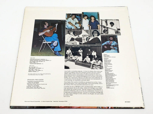 Larry Gatlin High Time 33 RPM LP Record Monument 1976 2