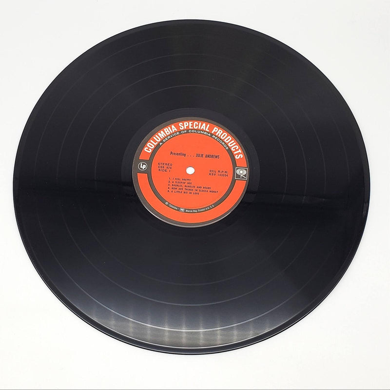 Presenting Julie Andrews LP Record Columbia CSS 874 4