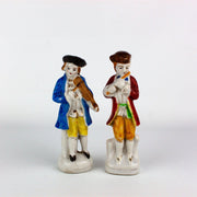 Occupied Japan Colonial Victorian Soldier Men w/ Instruments 5 Inches 1