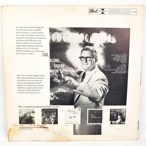 Billy Vaughn Sail Along Silv'ry Moon Record 33 RPM LP Dot Records 1959 2