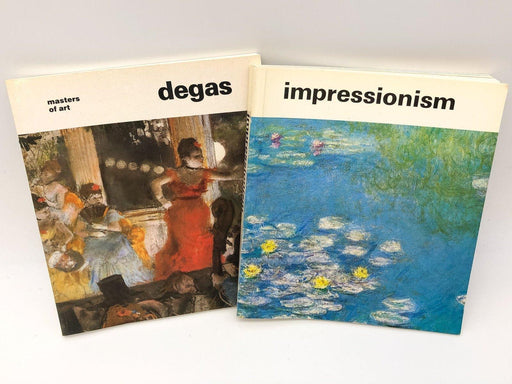 Masters of Art Degas and Impressionism History 1974 Muller Hazan France Italy 1