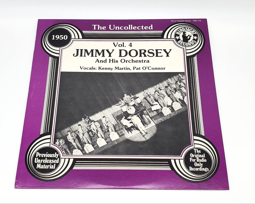 Jimmy Dorsey & His Orchestra The Uncollected Vol. 4 1950 LP Record 1982 1