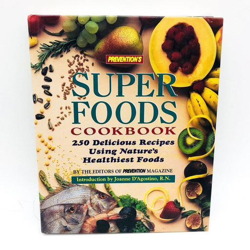 Super Foods Cookbook Hardcover Prevention Magazine 1993 Nutrition Natural Foods 1