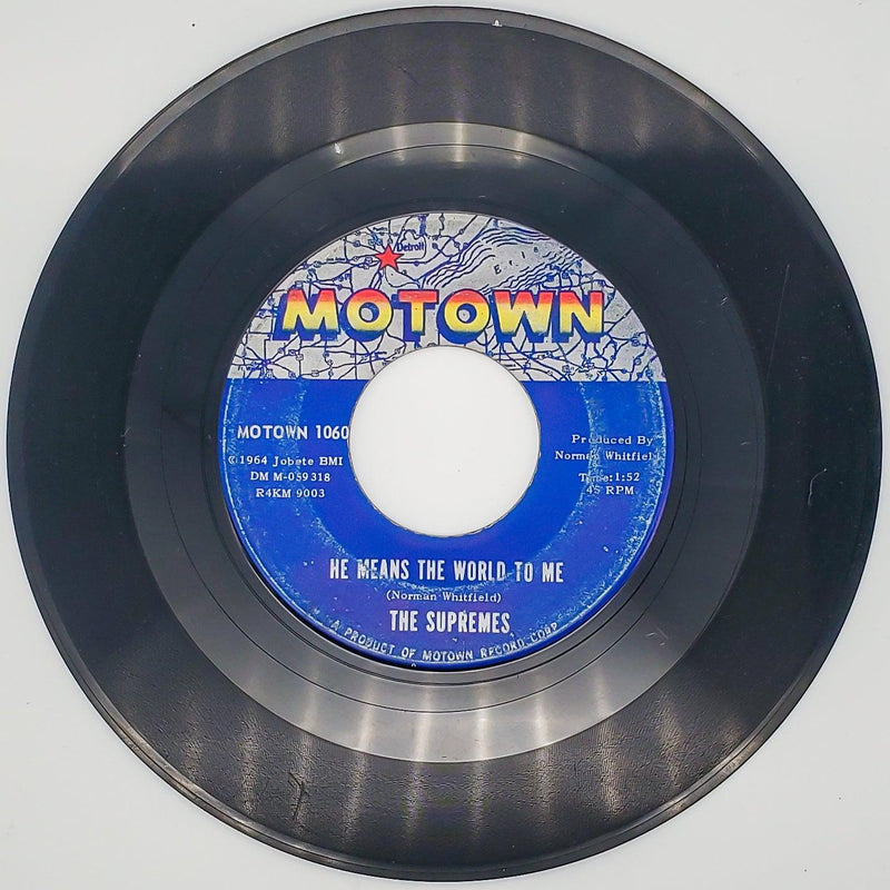 The Supremes Where Did Our Love Go Record 45 RPM Single 1060 Motown 1964 2
