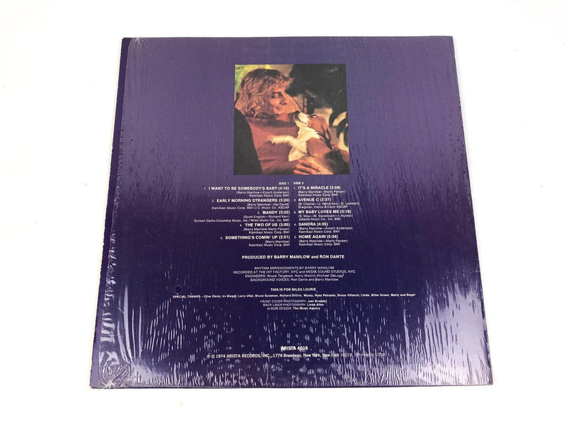 Barry Manilow II Self Titled Vinyl Record 4016 Arista + Song Lyric Sheet 3