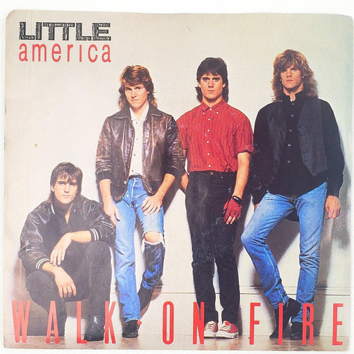 Little America Walk On Fire Record 45 RPM Single 28363-7 Geffen 1987 1