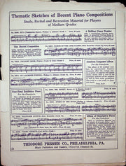 Murmuring Zephyrs Murmelndes Luftchen Vintage Sheet Music Piano Jensen Niemann 10