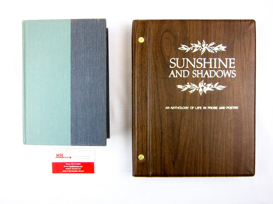 Sunshine and Shadows & A Collection of Poems (Hardcover) - Qty 2 Books | USED