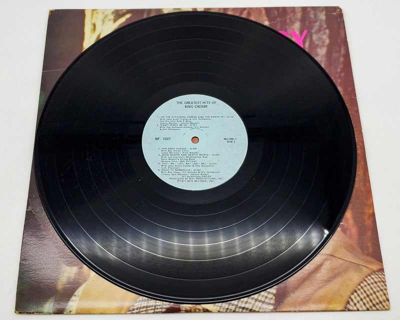 The Greatest Hits Of Bing Crosby 33 RPM Double LP Record 1977 6