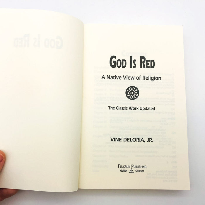 God Is Red SC Vine Deloria Jr 1994 Controversial Literature Indians Religion 6