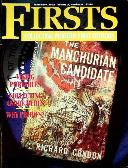 Firsts Magazine September 1992 Vol 2 No 9 Collecting Andre Dubus 1