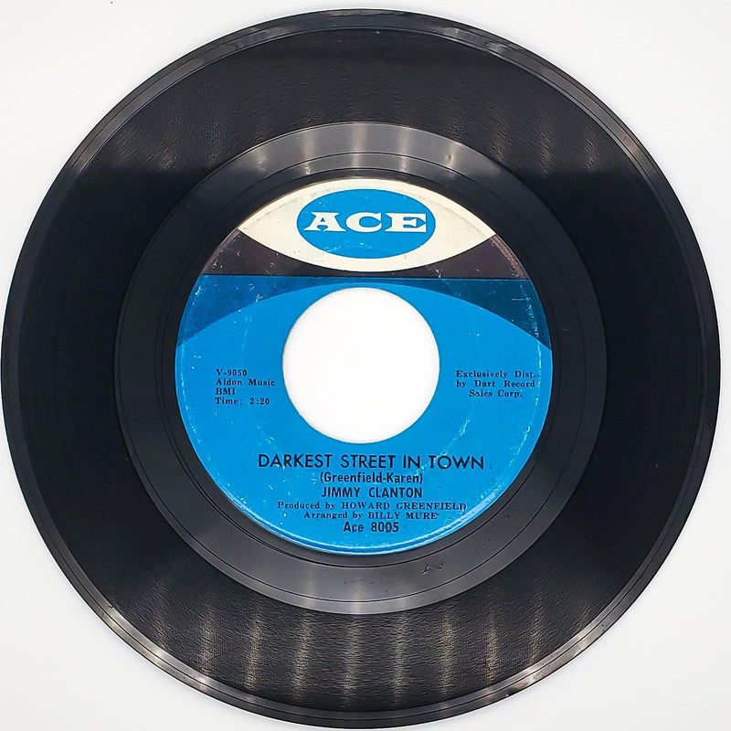 Jimmy Clanton Dreams Of A Fool Record 45 RPM Single ACE 8005 Ace Records 1962 2